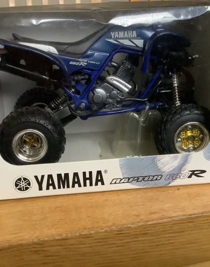 Yamaha Raptor 650R ATV  – New Ray 1:12 Scale