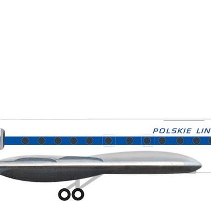 LOT POLISH AIRLINES SP-LHG T TUPOLEV TU 134A – Herpa 537025