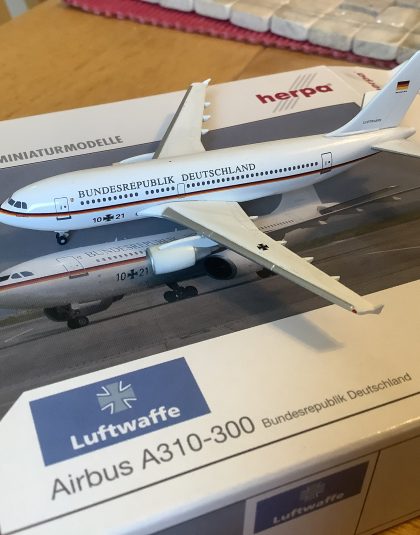 AIRBUS A310-300 Luftwaffe – Herpa 501187 Limited Edition