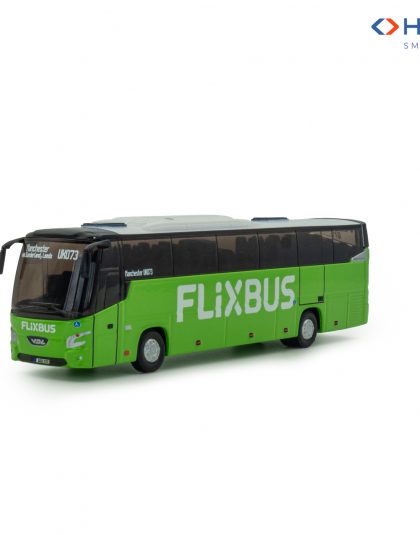 FLIXBUS (Stanley Travel) VDL Futura 1/87 scale model – Holland Oto/Buckie Model Centre