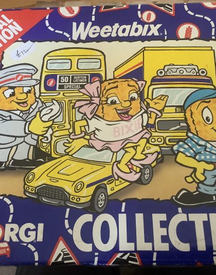 Weetabix Set , Bus , Lorry and Car   – Corgi