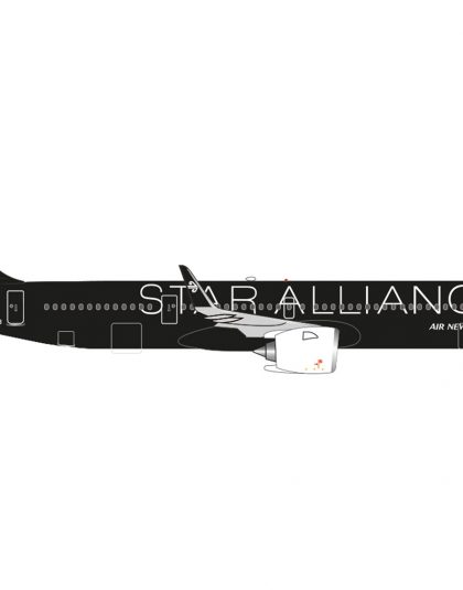 AIRBUS A321NEO AIR NEW ZEALAND STAR ALLIANCE ZK-OYB – Herpa 537393