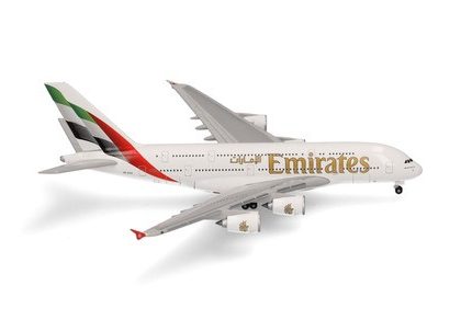 AIRBUS A380 EMIRATES 2023 LIVERY A6-EOG – Herpa 537193