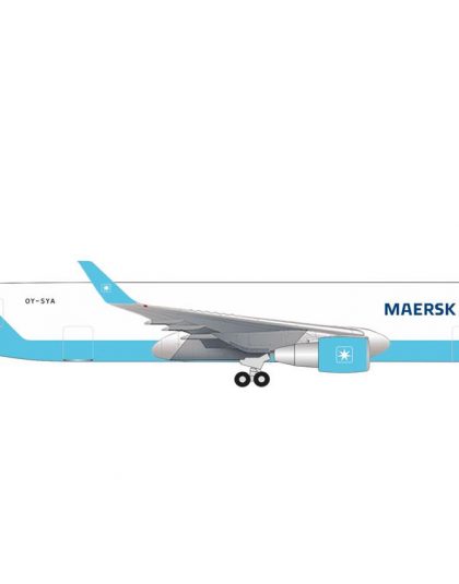 BOEING 767-300F MAERSK AIR CARGO OY-SYA  – Herpa 537261