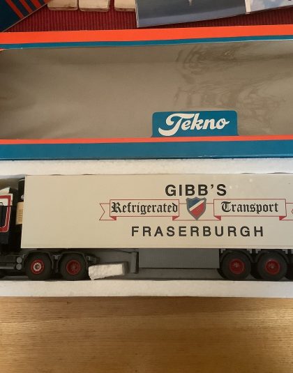 Gibbs Fraserburgh Fridge Trailer The British collection No 752 Tekno 1:50 Scale
