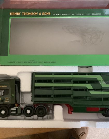 Henry Thompson Livestock Transporter – Corgi 1:50 scale cc12917 