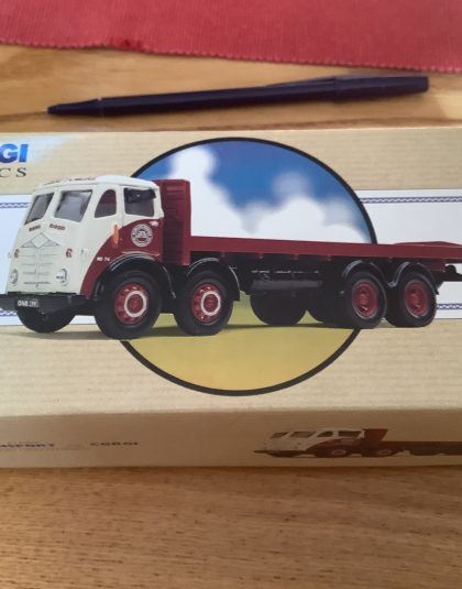 Robsons of Carlisle Foden 8 Wheel Rigid   –   Corgi 97971  1:50 scale