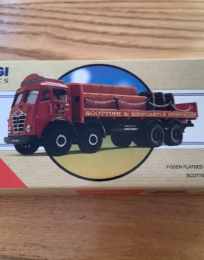 Scottish and Newcastle Foden with load  –   Corgi 97317  1:50 scale