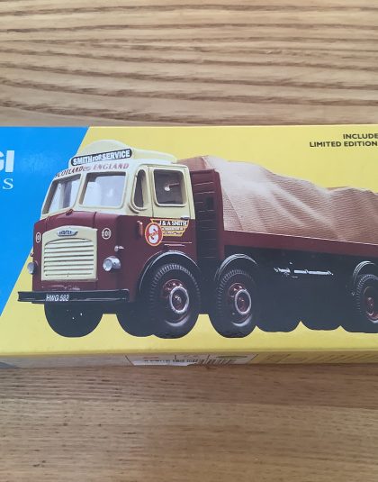 Smith of Maddison Leyland 8 Wheeler with load    –   Corgi 24501  1:50 scale