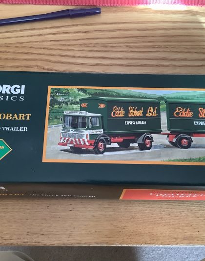 Eddie Stobart AEC Truck and Trailer   –   Corgi 97369  1:50 scale