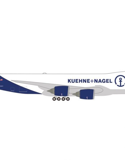 BOEING 747-8F ATLAS AIR/KUEHNE+NAGEL N862GT – Herpa 537506