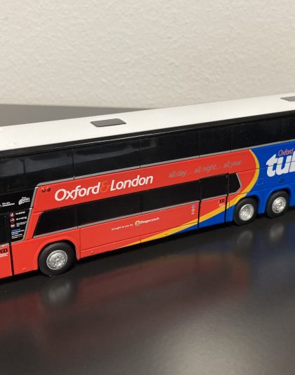 Oxford Tube Plaxton Panorama  YX70LUY  –  1:76 Scale