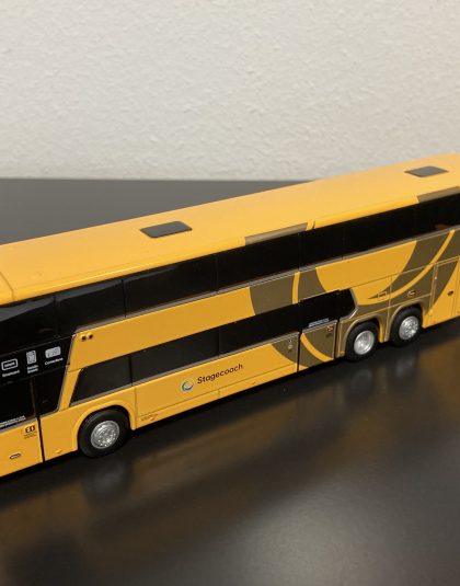 Stagecoach Long Distance Plaxton Panorama   YX18 LKK – 1:76 Scale