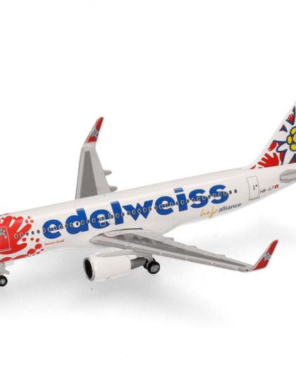 EDELWEISS AIR Airbus A320 HELP ALLIANCE HB-JLT  – Herpa 537650