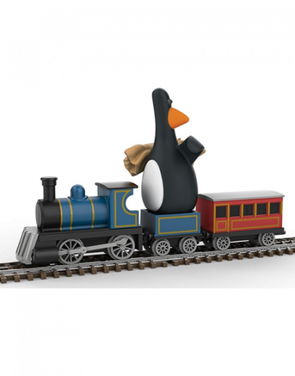 Wallace & Gromit – The Wrong Trousers – Feathers McGraw & Locomotive – CC80602