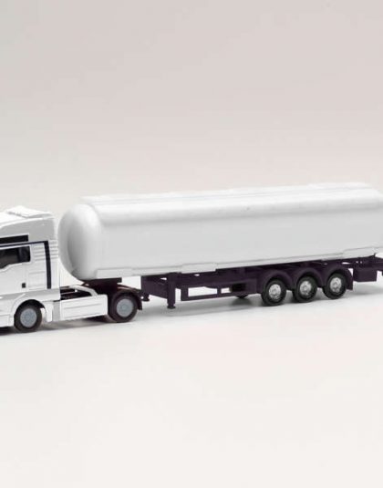 A013819 MINIKIT MAN TGX XXL TANK SEMITRAILER WHITE