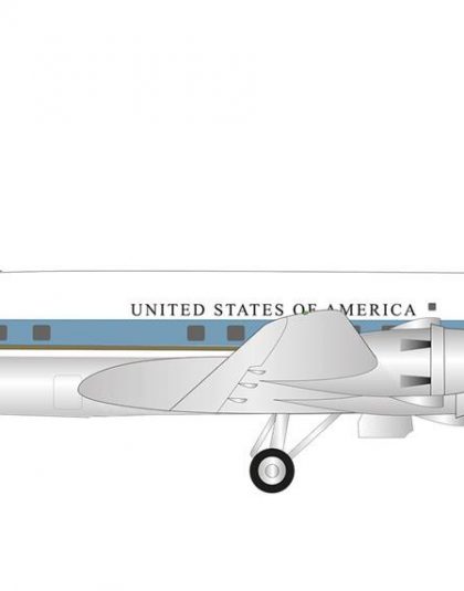 DOUGLAS VC-118A US AIR FORCE AIR FORCE ONE – Herpa 537001