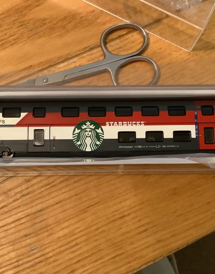 SBB IC2000 WR Starbucks Double Deck coach– Hobbytrain H25118