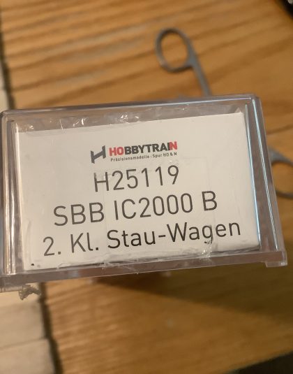 SBB IC2000 B Stau wager Double Deck coach– Hobbytrain H25119