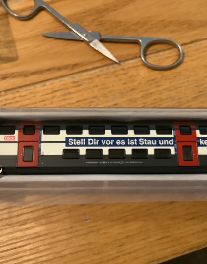 SBB IC2000 B Stau wager Double Deck coach– Hobbytrain H25119