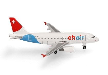 AIRBUS A319 CHAIR AIRLINES HB-JOJ – Herpa 537926