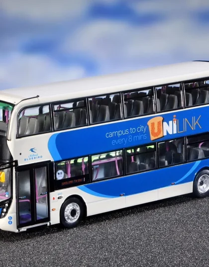 McGills Midland Bluebird Uni Link  Alexander Dennis Enviro 400 MMC – Northcord ukbus 6536