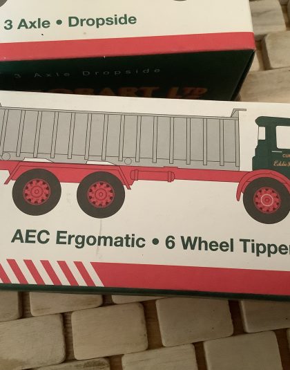 Stobart AEC Ergomatic 6 wheel tipper – Atlas Editions NEW