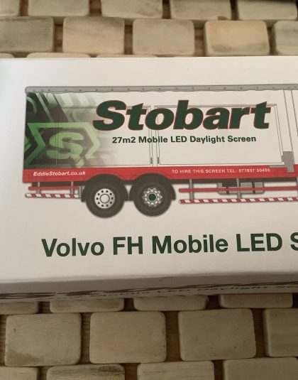 Stobart Volvo FH Mobile LED Screen– Atlas Editions NEW