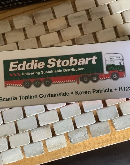 EDDIE STOBART SCANIA  TOPLINE CURTAINSIDE  – Atlas Editions