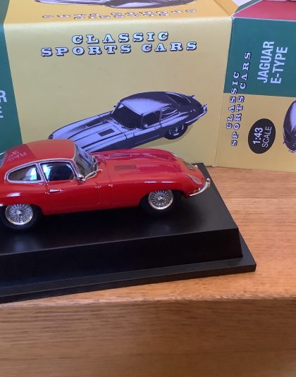 Jaguar E Type Red – Atlas Editions