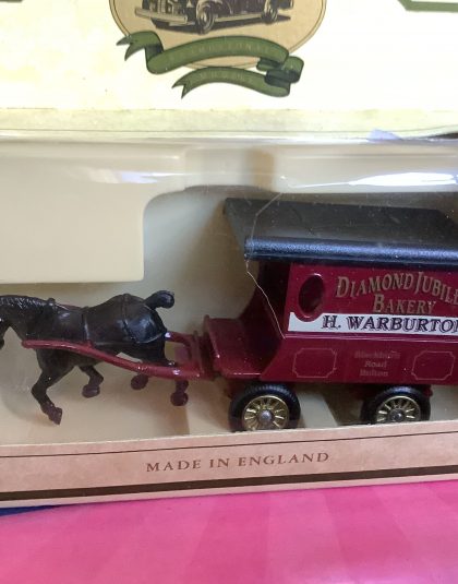 H. Warburton Baker Horse Drawn Van   – Lledo Days Gone