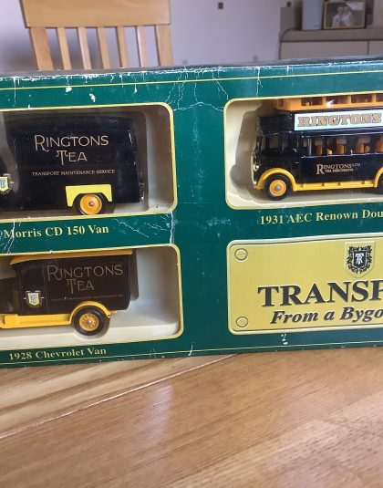 RINGTONS TEA Transport from a bygon era  set   – Lledo