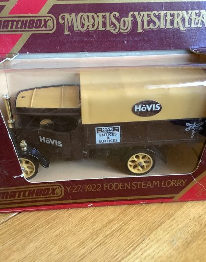 HOVIS Foden steam lorry – MATCHBOX Models of YesteryearY27