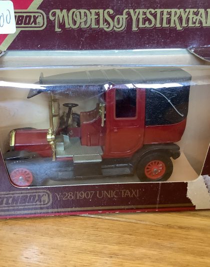 1907 Unic Taxi  – Models of yesteryear Y-28