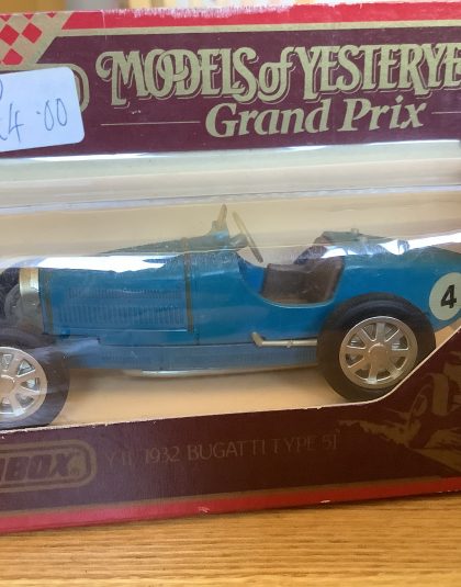 1932 Bugatti type 51 – Models of yesteryear Y11