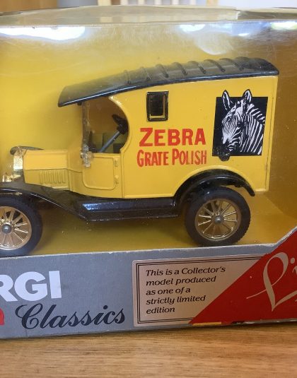 Zebra Grate Polish Model T Ford Van  – Corgi  873