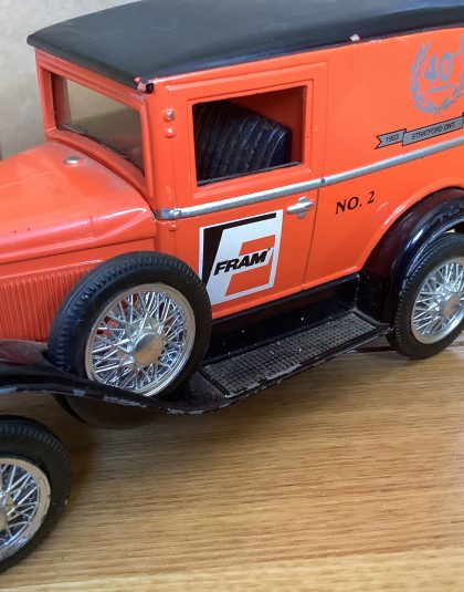 FRAM 40th Ford Model A Van MONEY BOX – Liberty Classics 1:25 scale