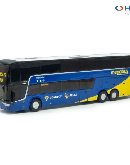 Megabus FULL Livery (McLean’s of Airdrie)  Van Hool Astromega TX  1/87 scale model – Holland Oto/Buckie Model Centre