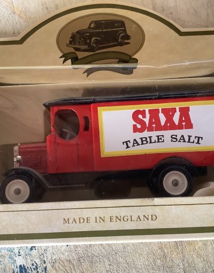 SAXA Salt Van  – Lledo Days Gone