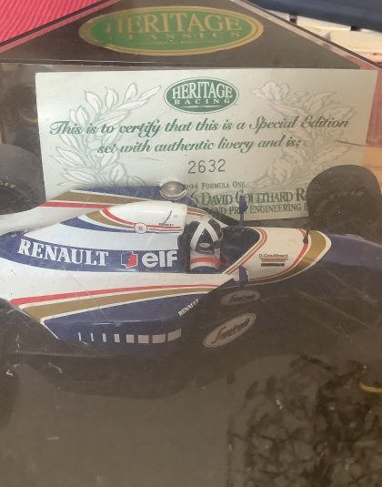 Williams Renault David Coulthard FW16 – Heritage Classic 1:24 Scale