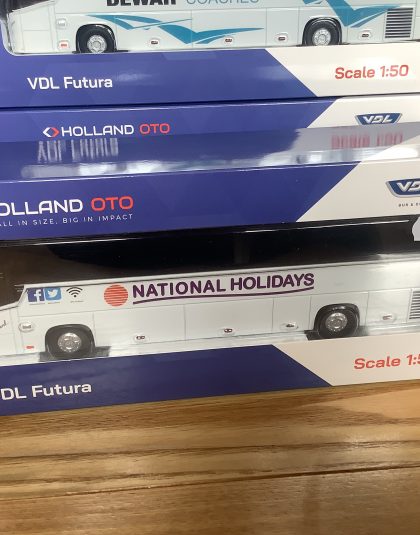 National Holidays VDL Futura  1:50 Scale – Holland Oto/ Buckie Model Centre