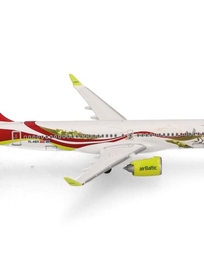 Airbus A220-300 airBaltic 50th A220 YL-ABX  – Herpa 538268 (1:500)