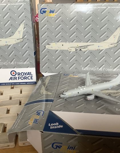 RAF  Boeing Poseidon No6  “Guernsey’s Reply”  – Gemini Jets 1:400 Scale GMRAF138