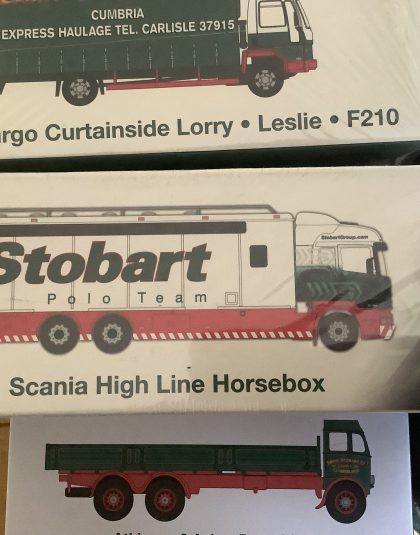 STOBART Scania Highline Horsebox – Atlas Editions