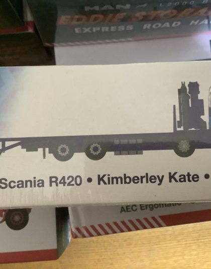 STOBART Scania R420 • Kimberley Kate • RV100- Atlas Editions