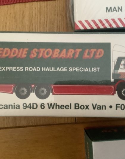 STOBART Scania 94D 6 Wheel Box Van • F018 – xAtlas Editions