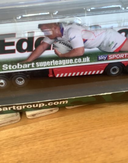 Stobart Scania Fridge Trailer Wakefield Wildcats – Oxford Diecast slh12fr