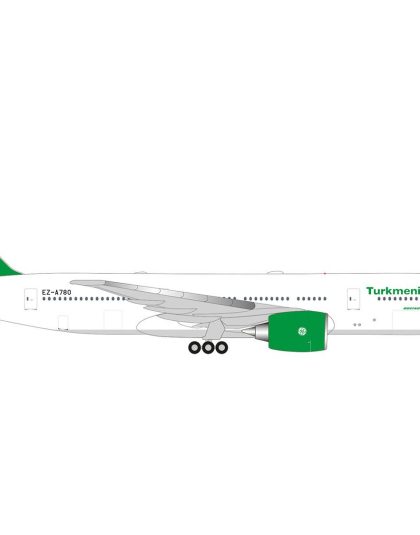 Boeing 777-200LR Turkmenistan Airlines EZ-A780  – Herpa 538558