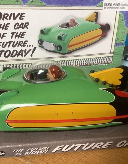Car of the Future Green – Schyling tin plate