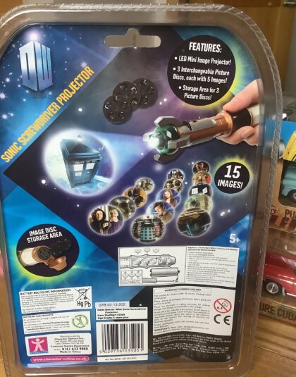 Doctor Who sonic screwdriver projector – Character model